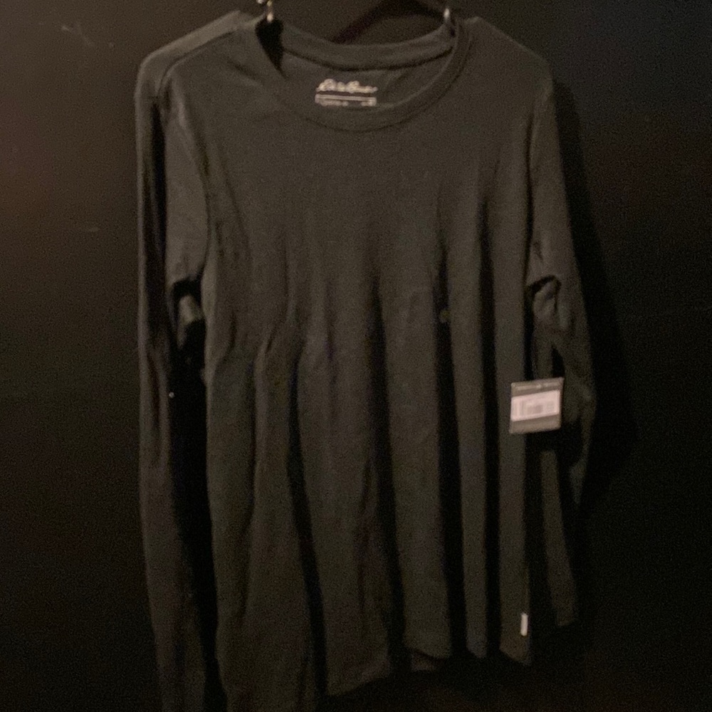 Eddie Bauer Black Crewneck